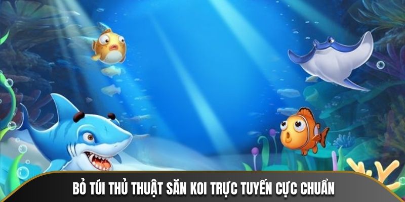 Bỏ túi thủ thuật săn Koi trực tuyến cực chuẩn